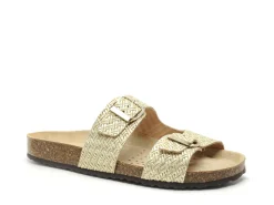 Geox D BRIONIA D35LSL Or Mules et Sabots Plats Femme