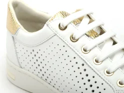 Geox D JAYSEN D151BB Blanc Baskets Basses Femme