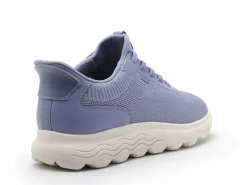 Geox D557 MA Bleu Baskets Basses Femme