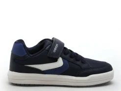 Geox J ARZACH GARCON J454AA Bleu Baskets Basses Garçon