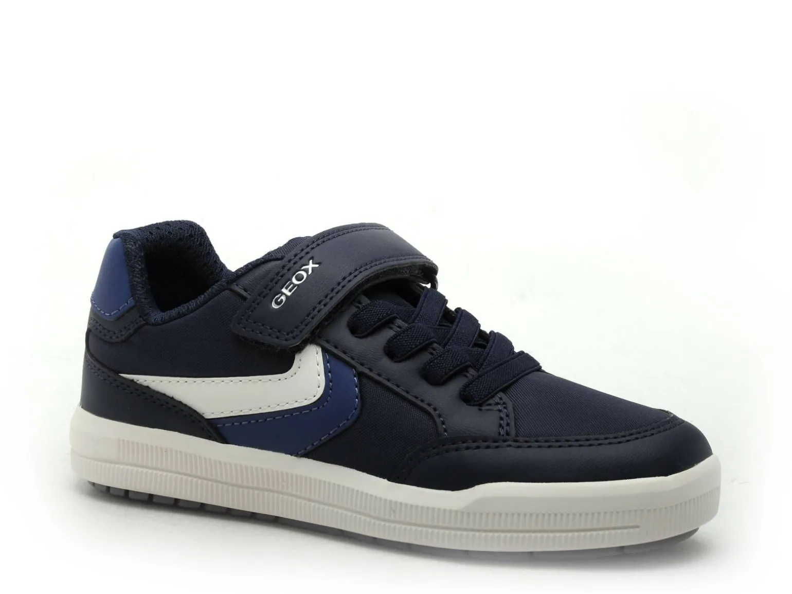 Geox J ARZACH GARCON J454AA Bleu Baskets Basses Garçon