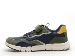 Geox J FLEXYPER BOY J559BA Kaki Baskets Basses Garçon