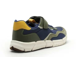 Geox J FLEXYPER BOY J559BA Kaki Baskets Basses Garçon