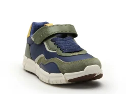 Geox J FLEXYPER BOY J559BA Kaki Baskets Basses Garçon