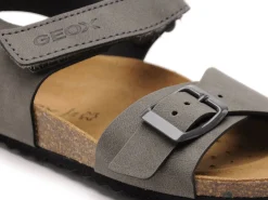 Geox J GHITA BOY J028LB Kaki Sandales Garçon