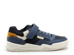 Geox J PERTH GARCON J367RE Bleu Baskets Basses Garçon