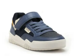 Geox J PERTH GARCON J367RE Bleu Baskets Basses Garçon