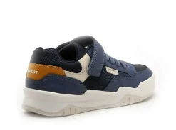 Geox J PERTH GARCON J367RE Bleu Baskets Basses Garçon
