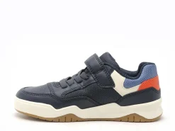 Geox J PERTH GARCON J367RE Bleu Baskets Basses Garçon