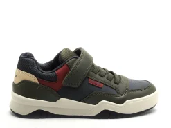 Geox J PERTH GARCON J367RE Kaki Baskets Basses Garçon