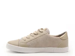 Geox JR KILWI FILLE J45D5A Or Baskets Basses Fille