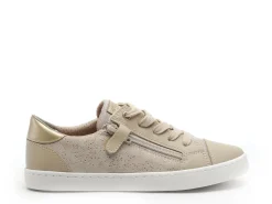 Geox JR KILWI FILLE J45D5A Or Baskets Basses Fille