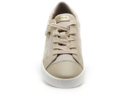 Geox JR KILWI FILLE J45D5A Or Baskets Basses Fille
