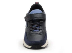 Geox J ROONER BOY J46H0D Bleu Baskets Basses Garçon