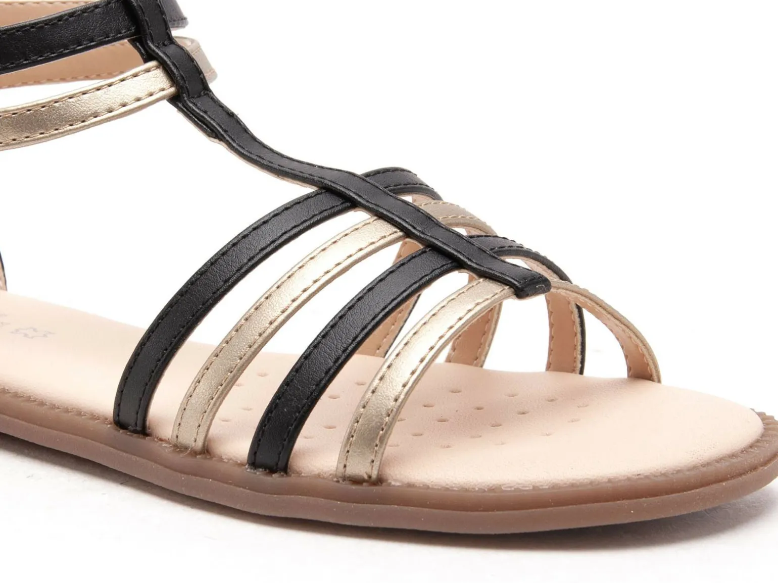 Geox J SANDALE KARLY FILL J7235D Noir Sandales Fille