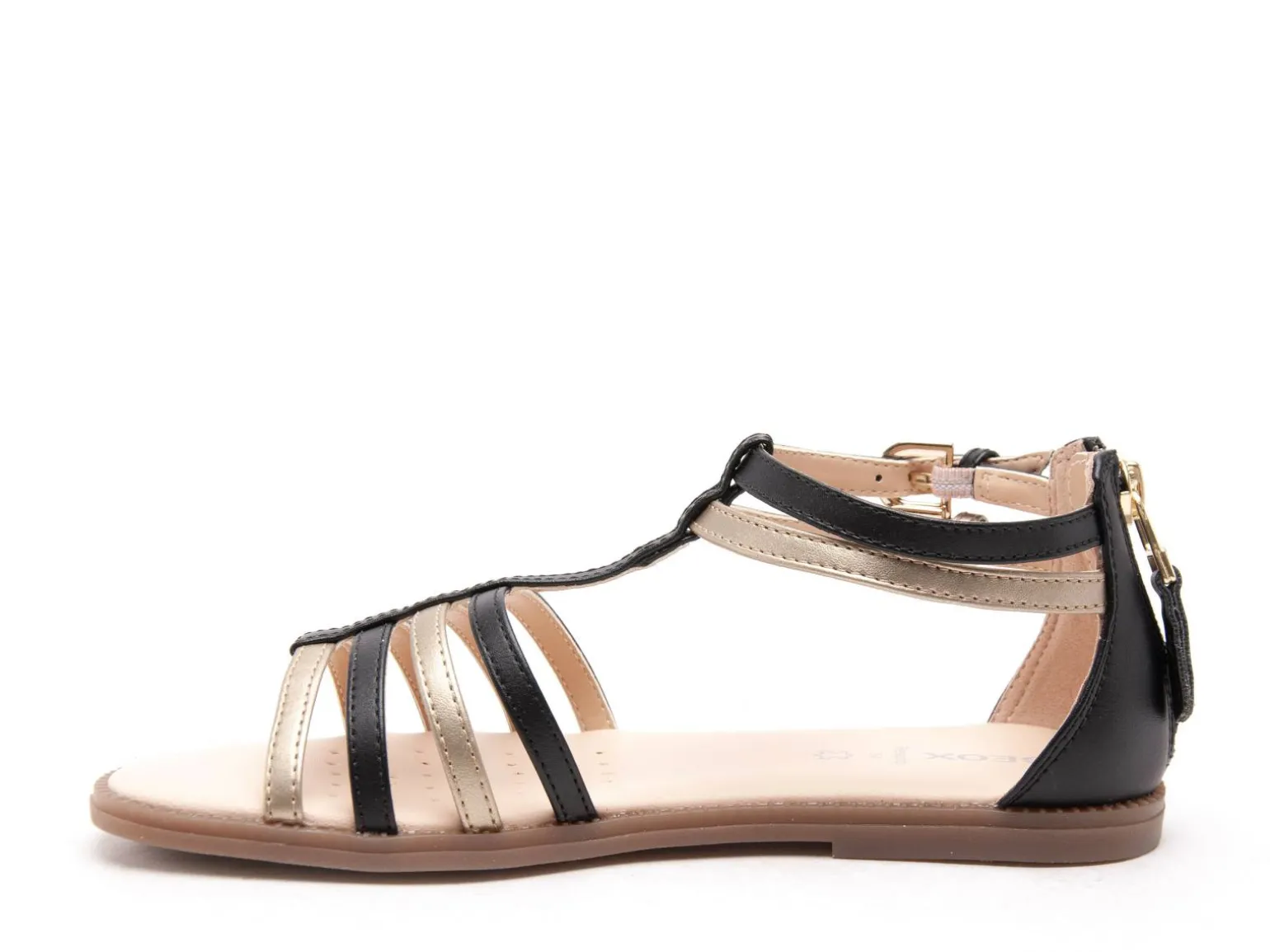 Geox J SANDALE KARLY FILL J7235D Noir Sandales Fille