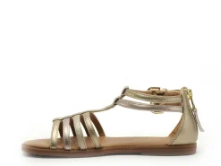 Geox J SANDALE KARLY FILL J7235D Or Sandales Fille