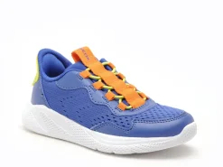 Geox J SPRINTYE FAST IN B J65NQA Bleu Baskets Basses Garçon