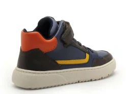 Geox J THELEVEN BOY J56LDB Multicolore Baskets Montantes Garçon