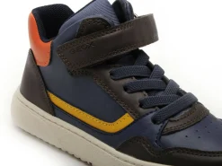 Geox J THELEVEN BOY J56LDB Multicolore Baskets Montantes Garçon