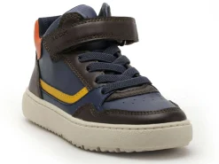 Geox J THELEVEN BOY J56LDB Multicolore Baskets Montantes Garçon