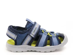 Geox J VANIETT BOY J555XA Bleu Sandales Garçon