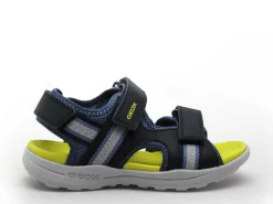 Geox J VANIETT BOY J555XB Bleu Sandales Garçon