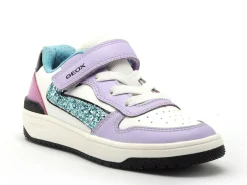 Geox J WASHIBA GIRL J55HXA Multicolore Baskets Basses Fille