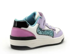 Geox J WASHIBA GIRL J55HXA Multicolore Baskets Basses Fille