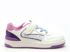 Geox J WASHIBA GIRL J55HXA Multicolore Baskets Basses Fille