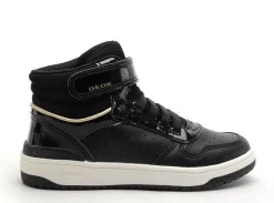Geox J WASHIBA GIRL J36HXA Noir Baskets Montantes Fille