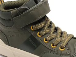 Geox J WEEMBLE BOY A J56HAA Kaki Baskets Montantes Garçon