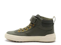 Geox J WEEMBLE BOY A J56HAA Kaki Baskets Montantes Garçon