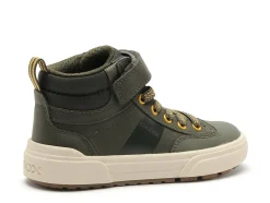 Geox J WEEMBLE BOY A J56HAA Kaki Baskets Montantes Garçon