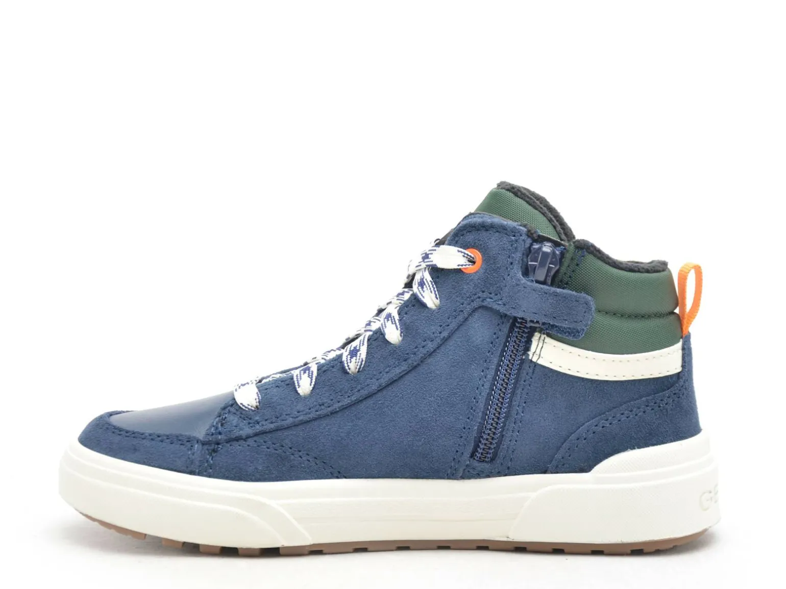 Geox J WEEMBLE BOY J36HAA Bleu Baskets Montantes Garçon