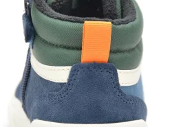 Geox J WEEMBLE BOY J36HAA Bleu Baskets Montantes Garçon