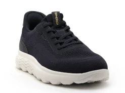 Geox U55MPA Bleu Baskets Basses Homme
