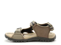 Geox UOMO SANDALE STRADA U8224D Beige Sandales Homme