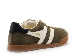 Gola Baskets ELAN CKA538 Kaki Baskets Basses Garçon