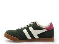 Gola Baskets ELAN CKA538 Vert Baskets Basses Fille