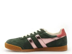 Gola BASKETS ELAN GLITZ CLB490 Vert Baskets Basses Femme