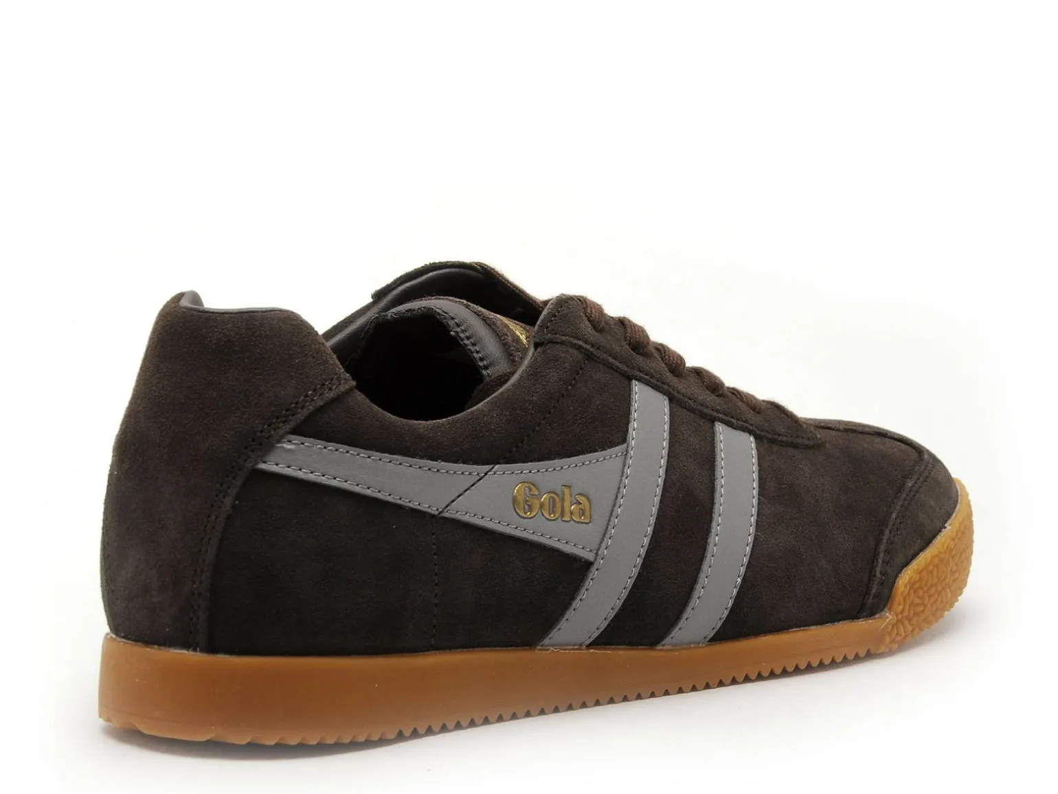 Gola Baskets HARRIER CMA192 Marron Baskets Basses Homme