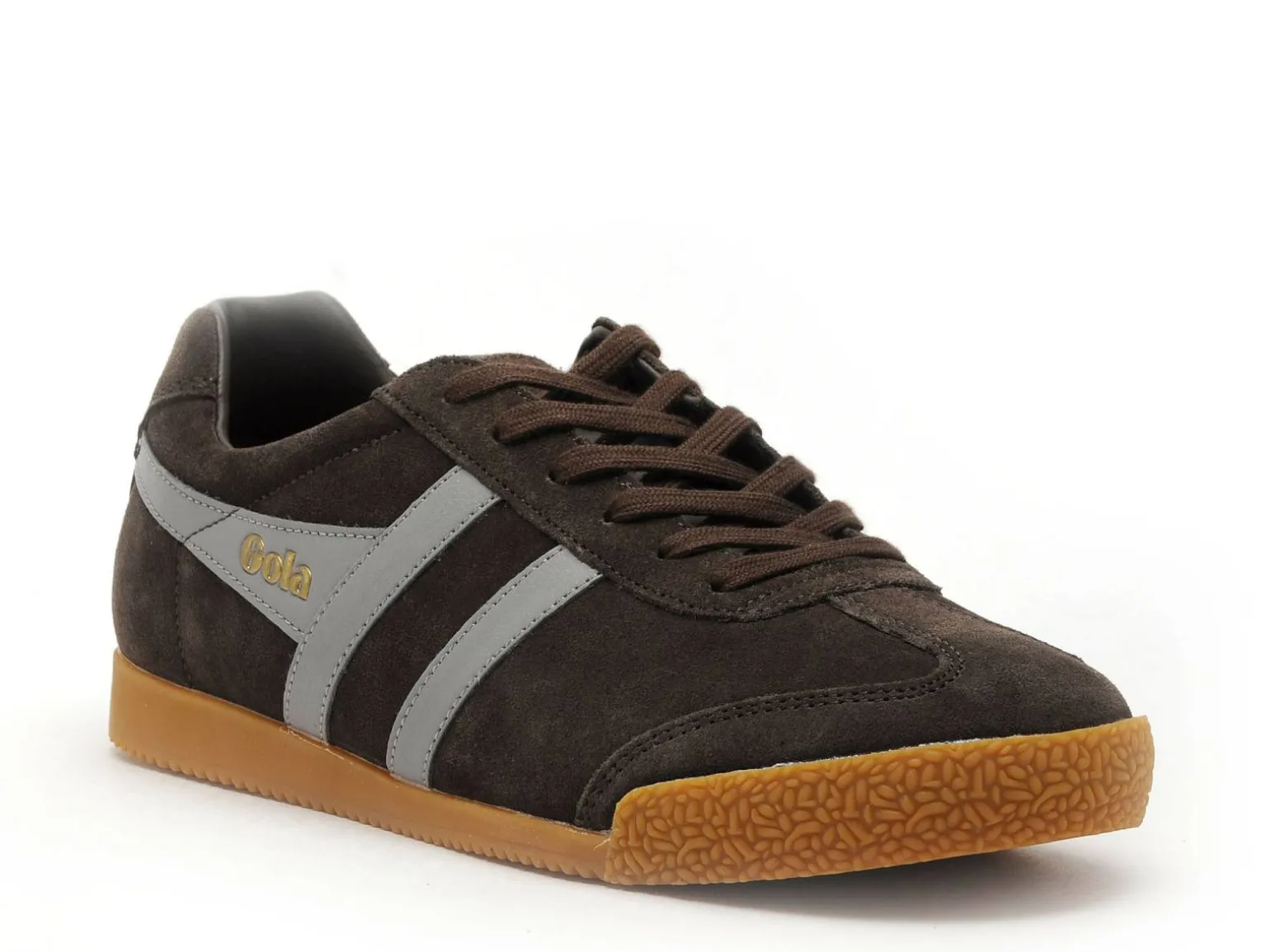 Gola Baskets HARRIER CMA192 Marron Baskets Basses Homme