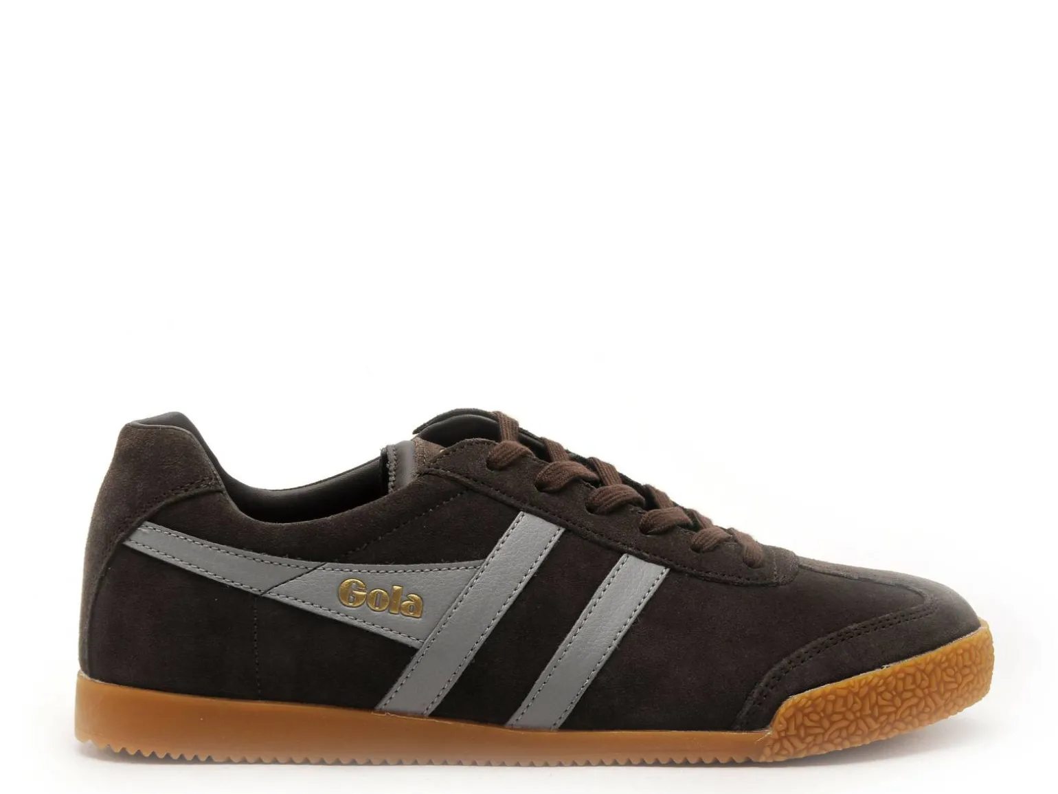 Gola Baskets HARRIER CMA192 Marron Baskets Basses Homme