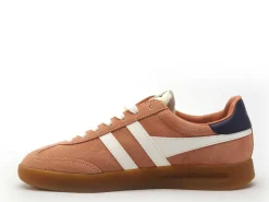 Gola CYCLONE CLB762 Orange Baskets Basses Femme
