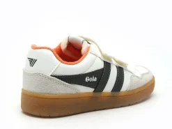 Gola EAGLE STRAP Blanc Baskets Basses Garçon