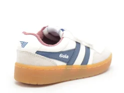 Gola EAGLE STRAP CKA530 Blanc Baskets Basses Garçon