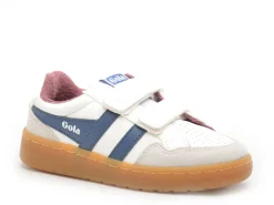 Gola EAGLE STRAP CKA530 Blanc Baskets Basses Garçon