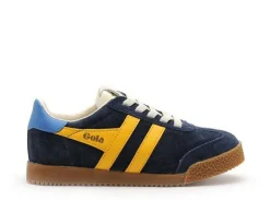 Gola ELAN CKA538 Bleu Baskets Basses Garçon