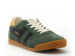 Gola ELAN CMB538 Vert Baskets Basses Homme